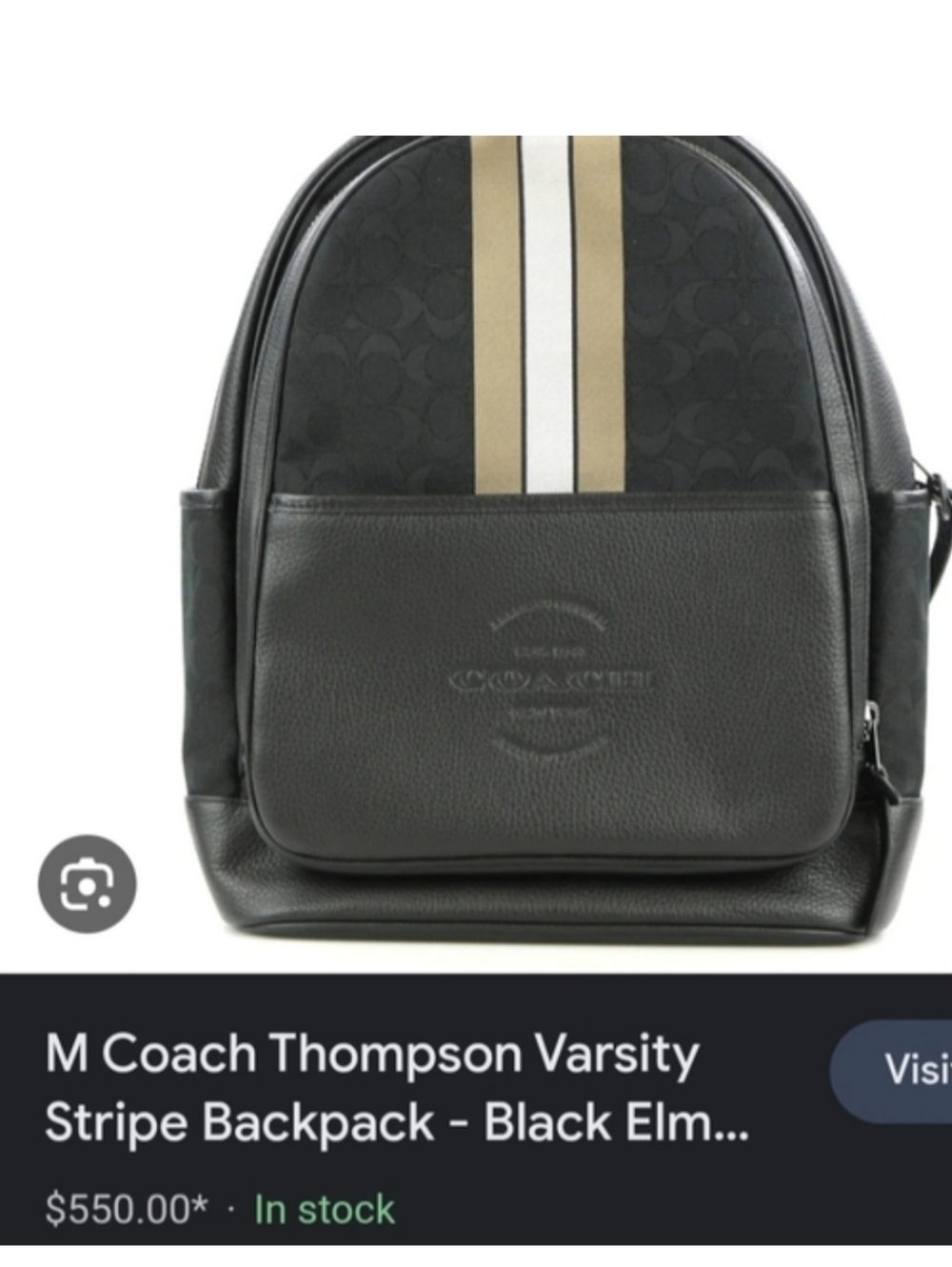 Coach Thompson Backpack - Picture 2 of 10